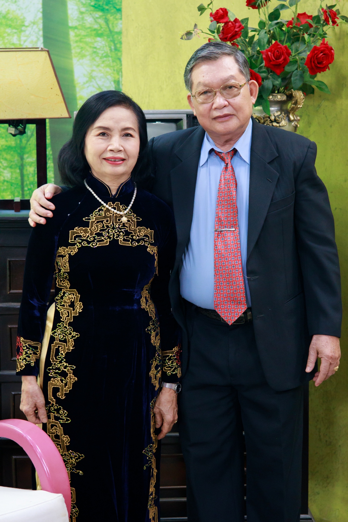 Vợ chồng ông Nguyễn Cự (72 tuổi) và bà Phạm Thị Phương (67 tuổi)