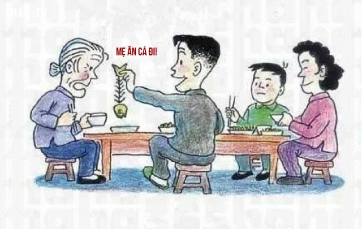 Con cái bất hiếu là bất hạnh lớn nhất của cha mẹ (Ảnh minh họa)