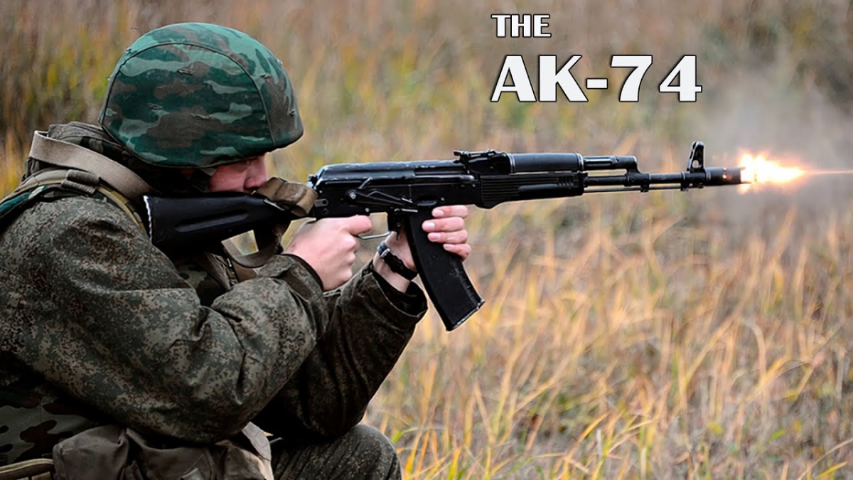 Súng trường AK-74. Ảnh: Youtube