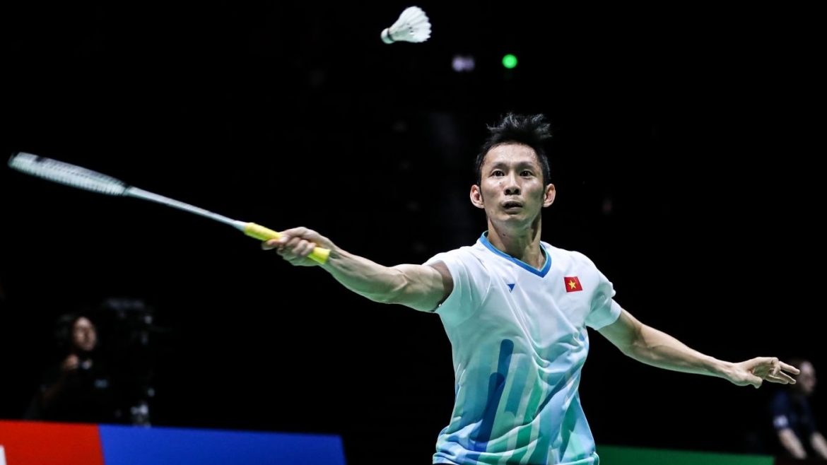 Nguyễn Tiến Minh lập kỷ lục dự giải cầu lông vô địch thế giới (Ảnh: Getty).