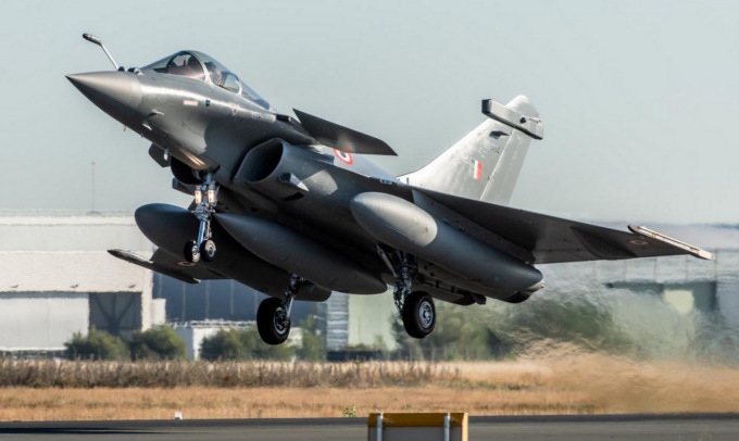 Tiêm kích Rafale. Ảnh: Dassault.