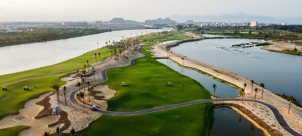 Nơi thi đấu giải vô địch golf mở rộng Đà Nẵng 2022.