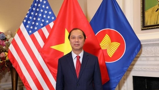 Vietnamese Ambassador to the US Nguyen Quoc Dung (Image source: baochinhphu.vn)
