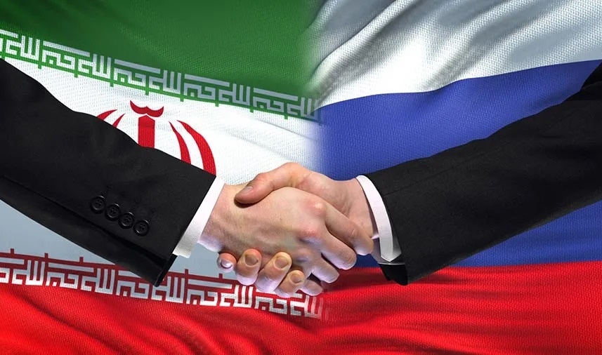 Hợp tác Nga - Iran. Đồ họa: Russia briefing.