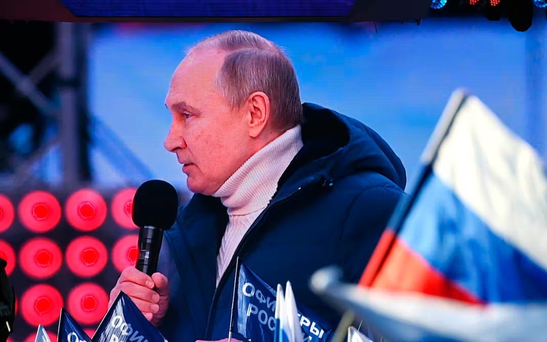 Tổng thống Nga Putin vào tháng 3/2022. Ảnh: Sputnik.