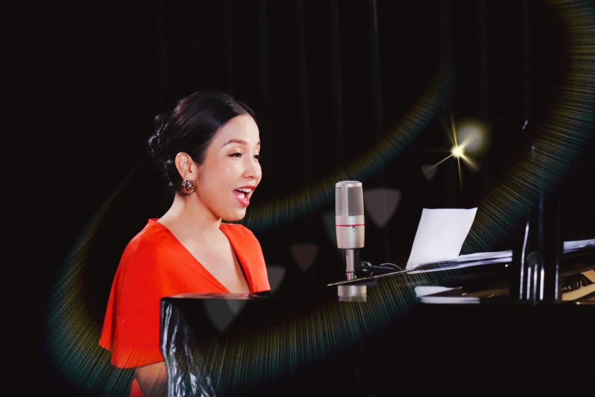 Ca sĩ Mỹ Linh.