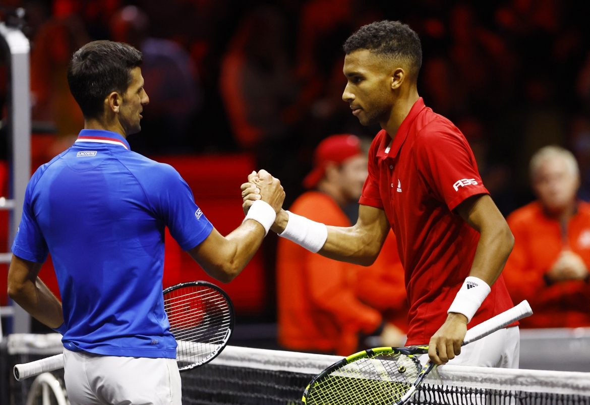 Bước ngoặt của ngày thi đấu cuối cùng là chiến thắng bất ngờ của Auger Aliassime trước Novak Djokovic ở trận đánh đơn.