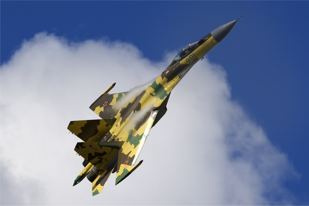 Chiến đấu cơ Su-35 của Nga. Ảnh: Wikipedia