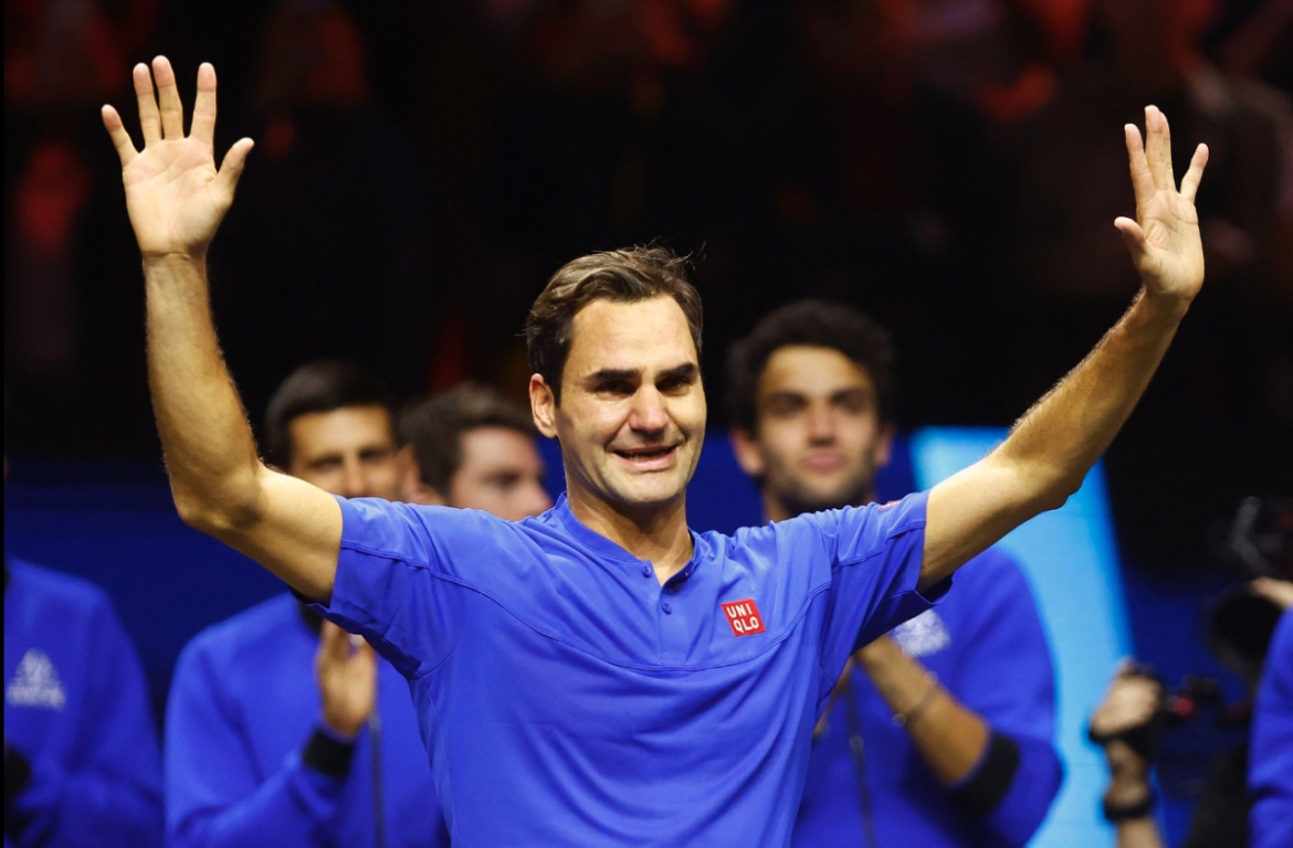 Roger Federer chia sẻ trong ngày chia tay: "Tôi mê mẩn cái sự nghiệp này. Tôi không buồn, mà hạnh phúc vì đã vượt qua được khoảnh khắc này".