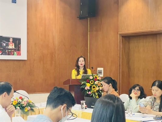 Bà Phạm Thị Kim Oanh - Phó Cục trưởng Cục Bản quyền tác giả