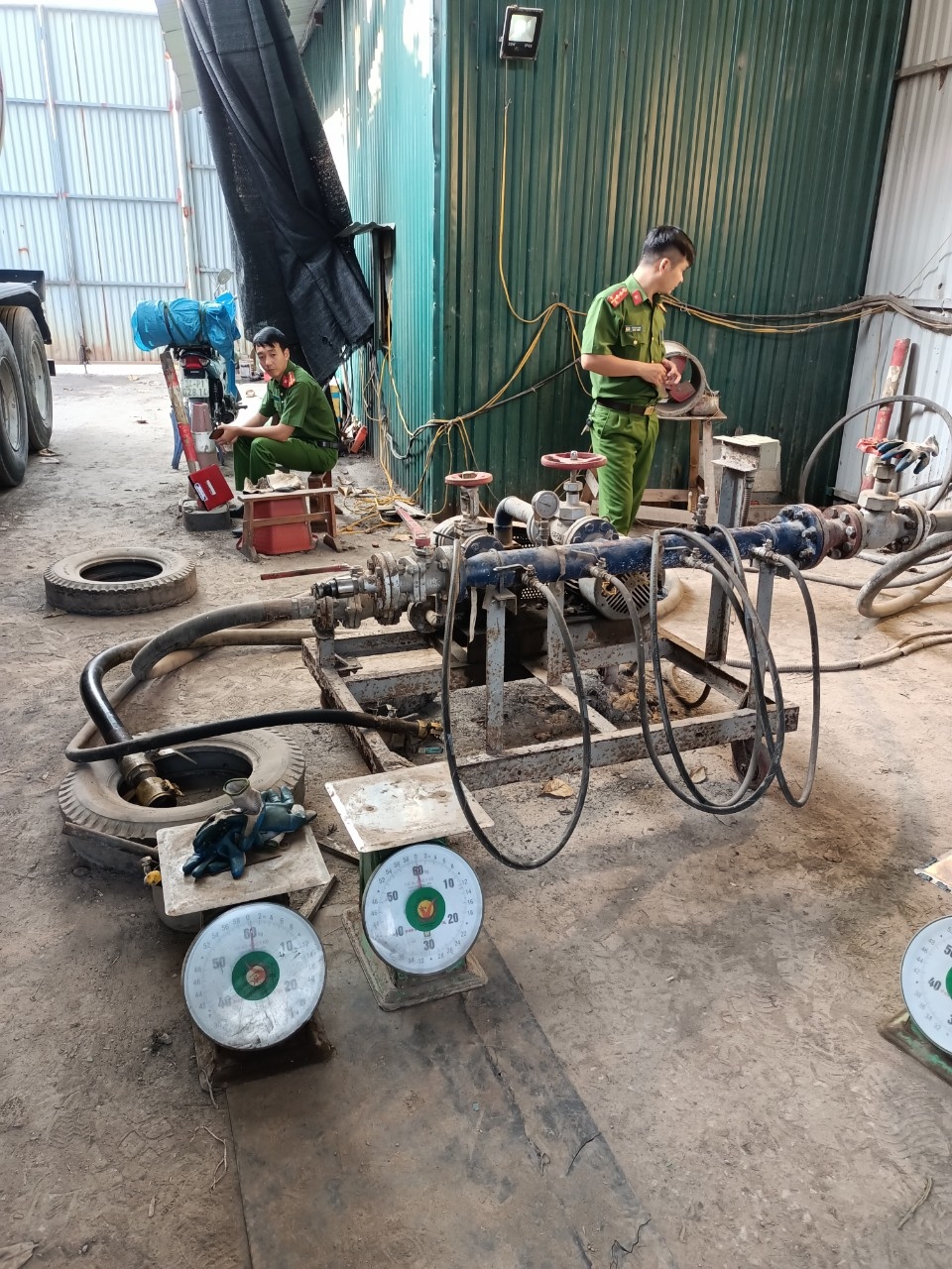 Hiện trường vụ việc