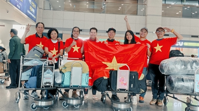 Các phi công Việt Nam đã có mặt tại Hàn Quốc vào ngày 30/9 và đã sẵn sàng để bước vào tranh tài (Ảnh: Thế Anh).