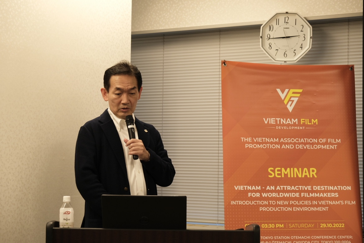 Ông Yoshitaka Sugihara - Giám đốc phụ trách chính sách công của Netflix Nhật Bản.