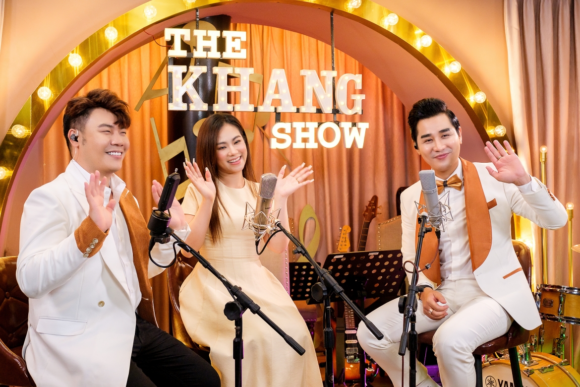 Hamlet Trương và Lương Bích Hữu là khách mời trong chương trình của host Nguyên Khang.