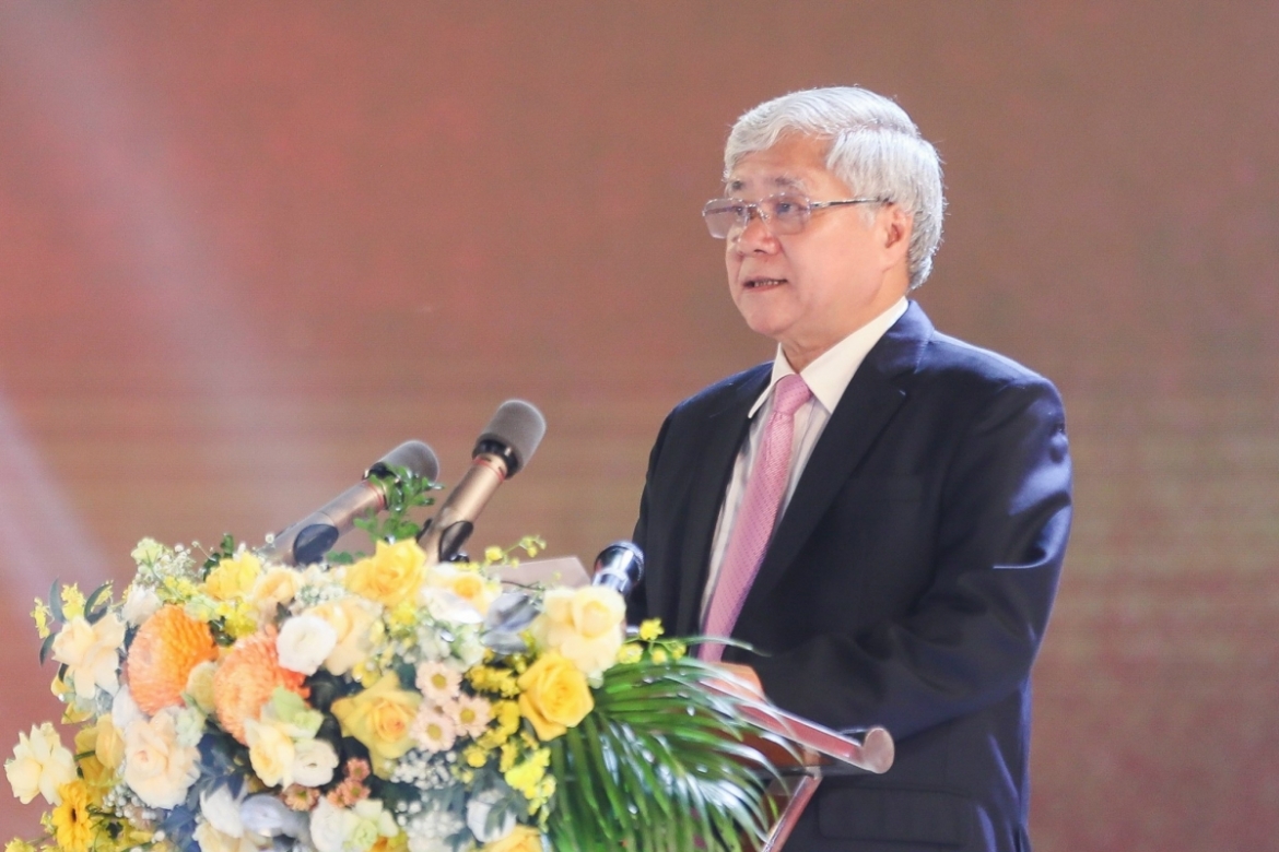 Bí thư Trung ương Đảng, Chủ tịch Uỷ ban Trung ương MTTQ Việt Nam Đỗ Văn Chiến.
