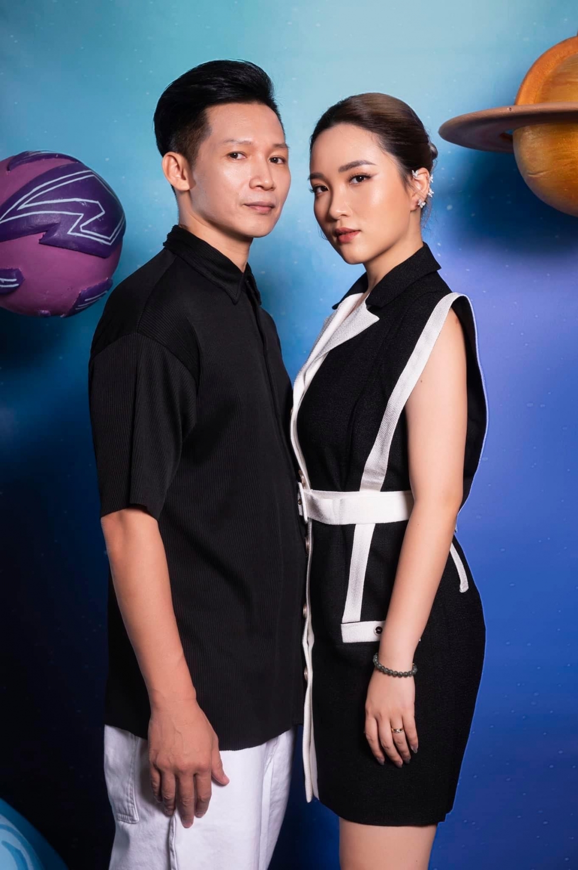 Giám đốc dự án kiêm biên đạo Nguyễn Viết Thành và biên đạo Chu Quỳnh Trang.