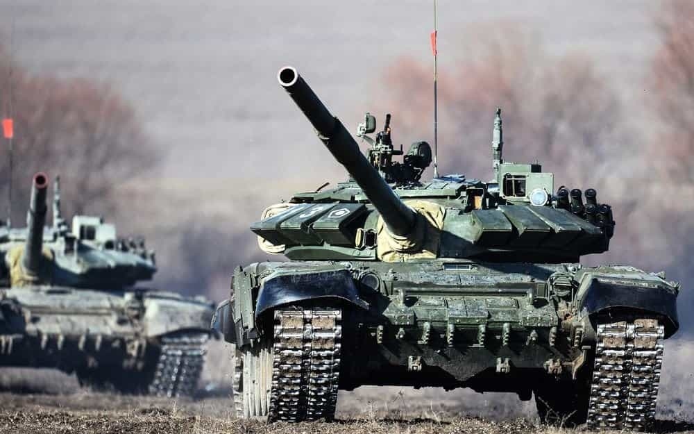 Xe tăng Nga. Ảnh: RIA.