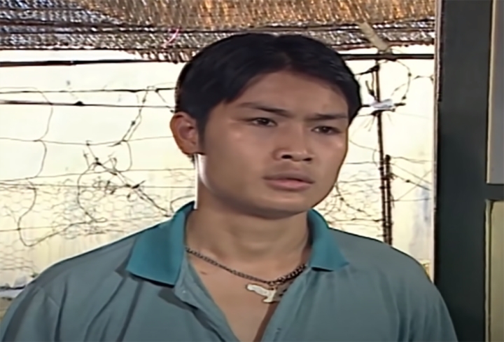 Diễn viên Mạnh Quân trong vai Sông.