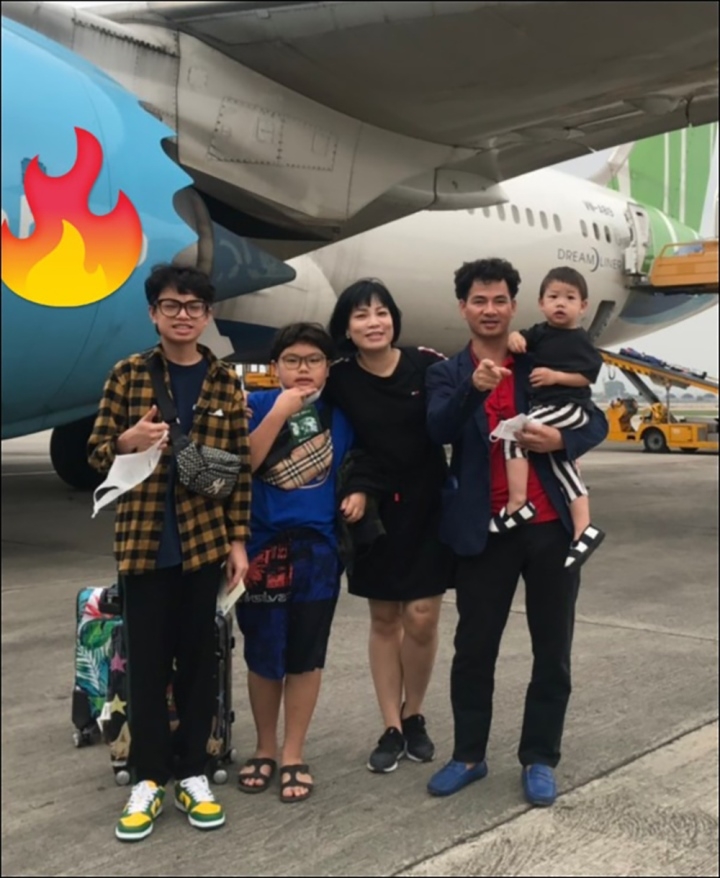 Tổ ấm nhỏ của vợ chồng Xuân Bắc.