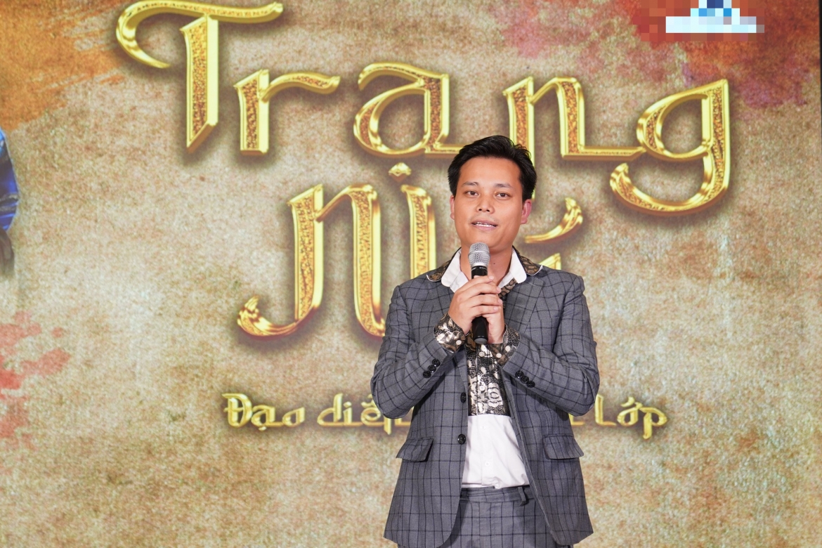 Đạo điễn Nguyễn Love chia sẻ tại buổi họp báo ra mắt "Trạng nhí".