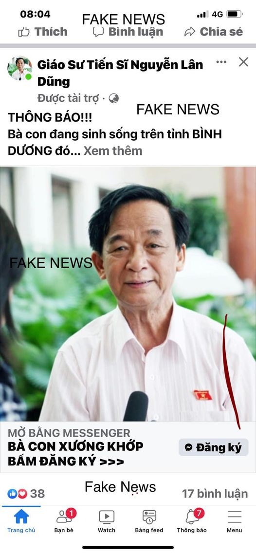 Sử dụng hình ảnh người nổi tiếng để bán sản phẩm. 