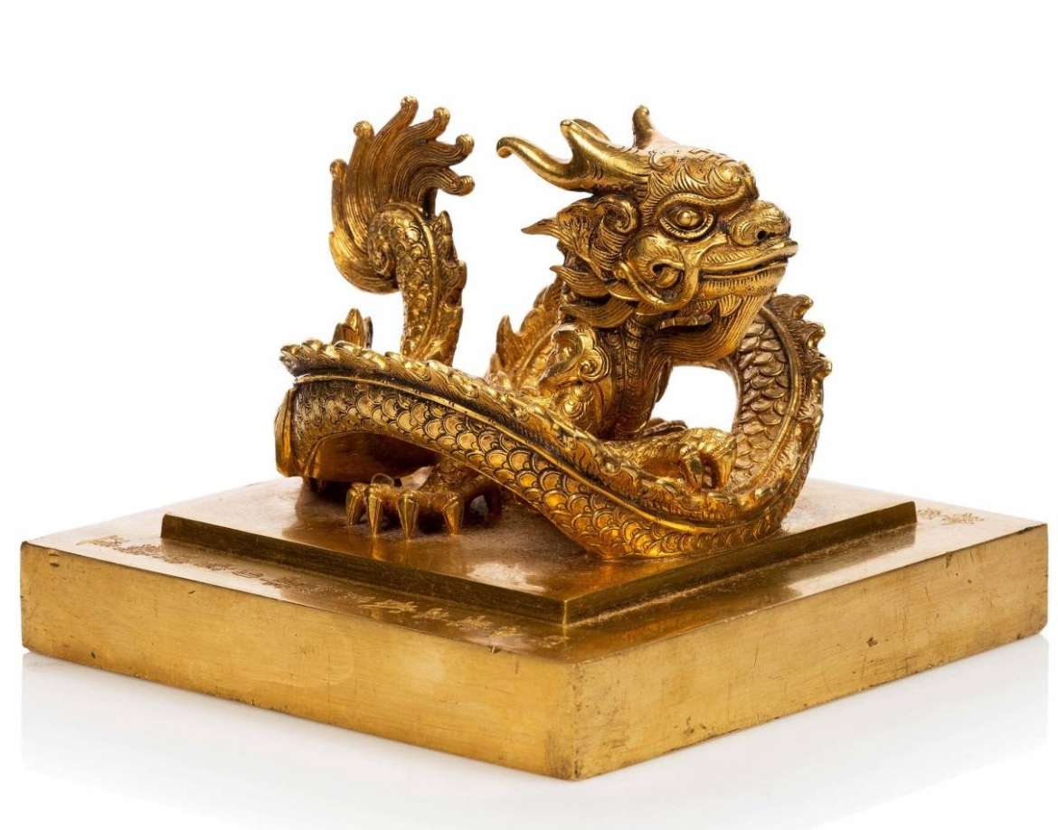 Hình ảnh ấn “Hoàng đế chi bảo”