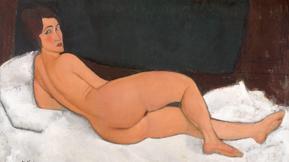 Hơn 100 năm trước, tranh khỏa thân của Modigliani gây chấn động. Ảnh: Modigliani.