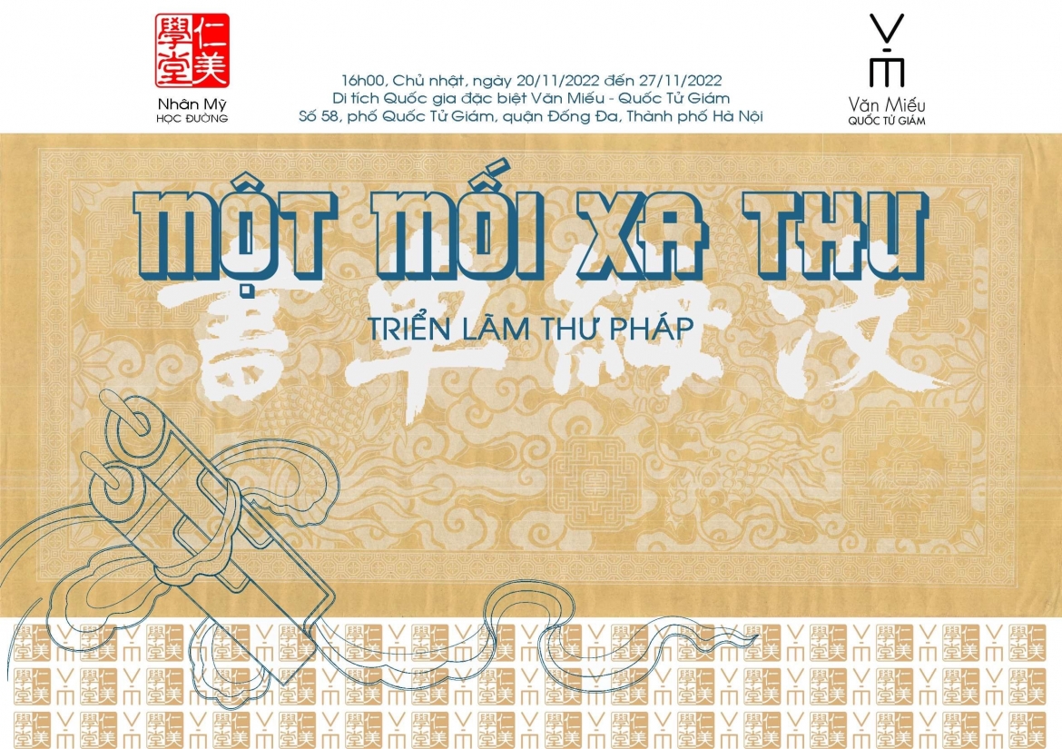Triển lãm ‘Một mối xa thư’ diễn ra tại Di tích Văn Miếu - Quốc Tử Giám từ ngày 20/11 đến 27/11
