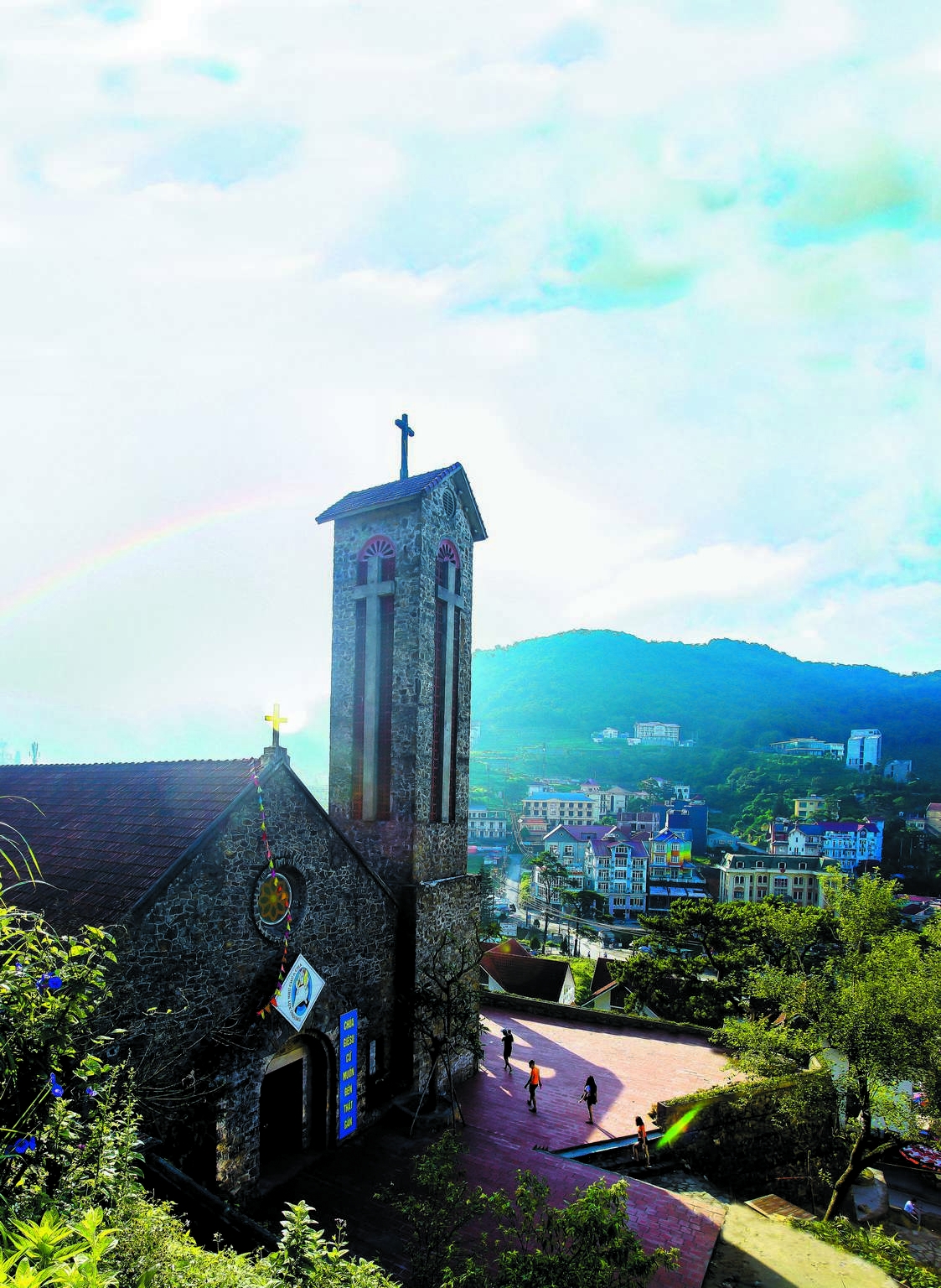 Nhà thờ đá Tam Đảo.