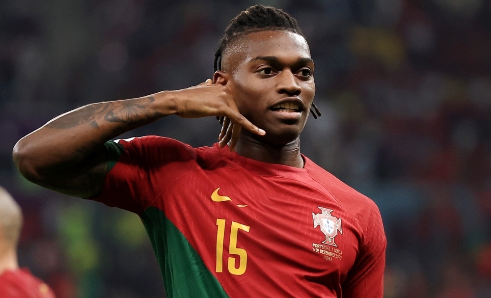 Tiền đạo trái Rafael Leão (AC Milan): Cầu thủ người Bồ Đào Nha hiện đang chơi rất hay cho AC Milan được định giá lên tới 85 triệu Euro.