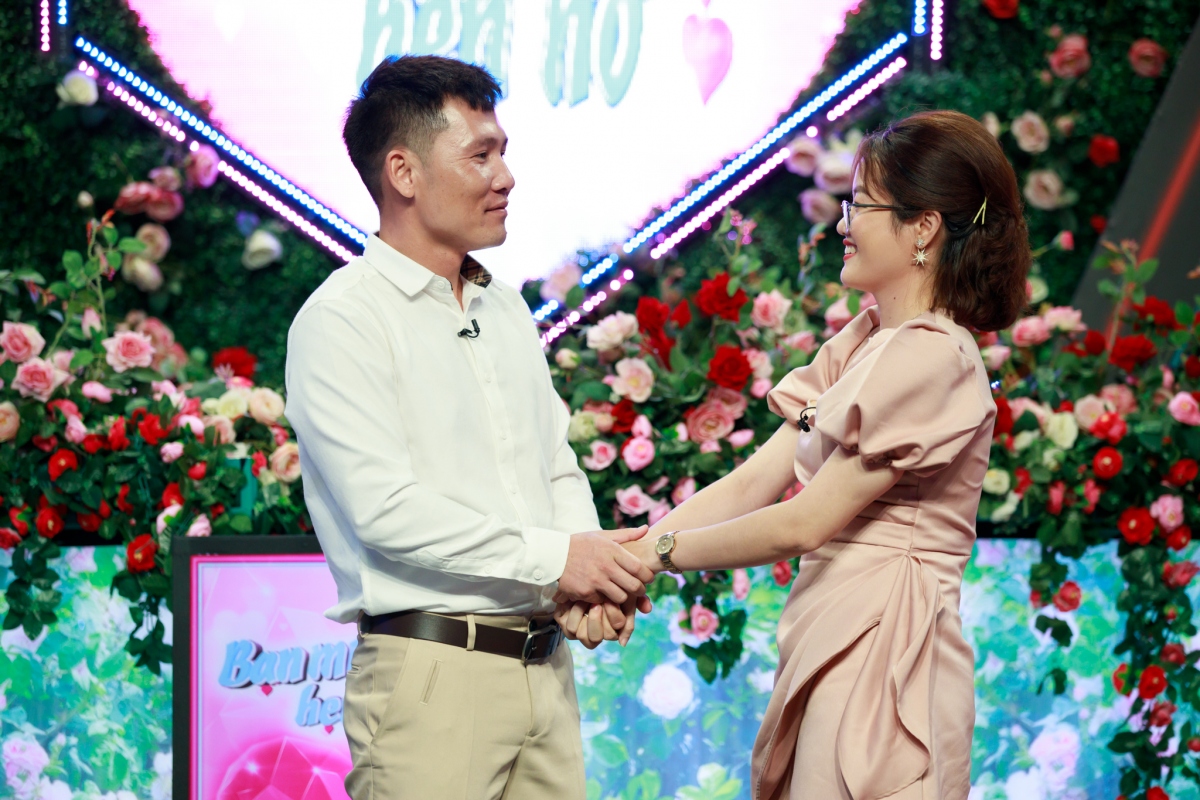 Cặp đôi tại chương trình.