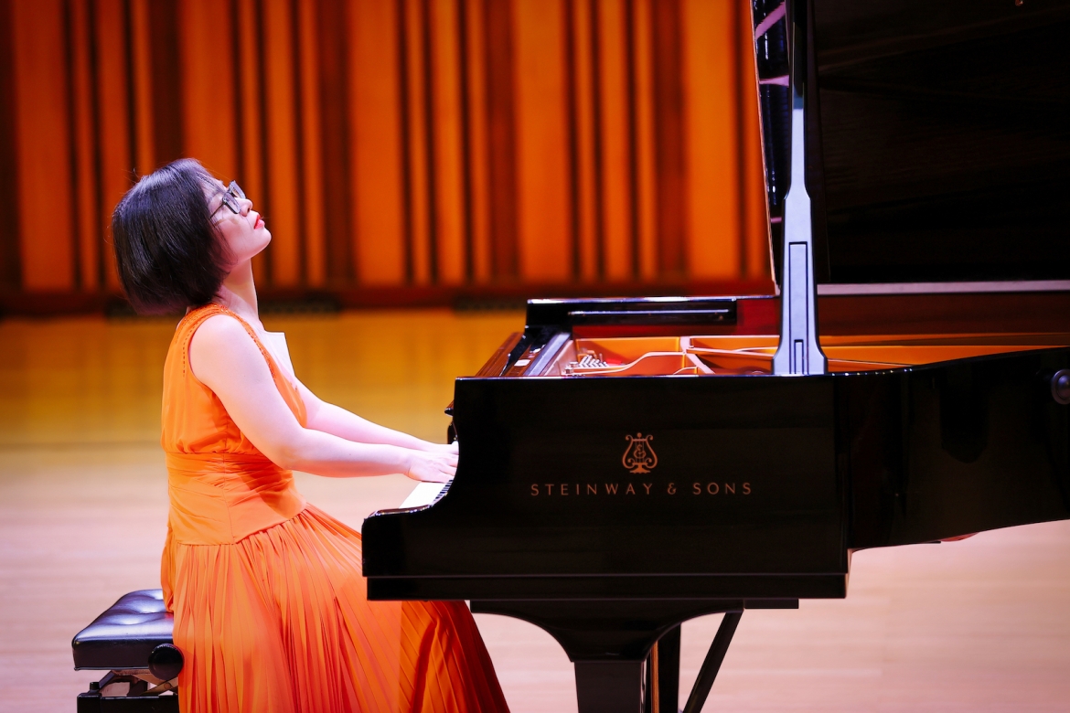 Nghệ sĩ piano Đào Thu Lê.