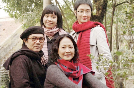 Gia đình NSND Như Quỳnh.