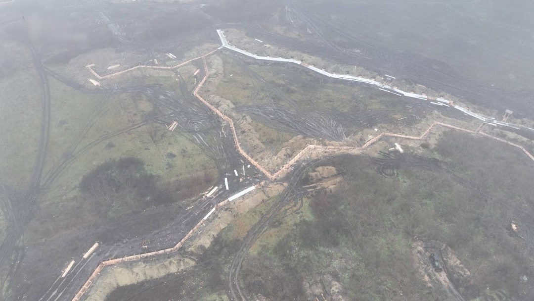 Cộng sự Nga gần Bakhmut. Ảnh: Quân đội Ukraine.