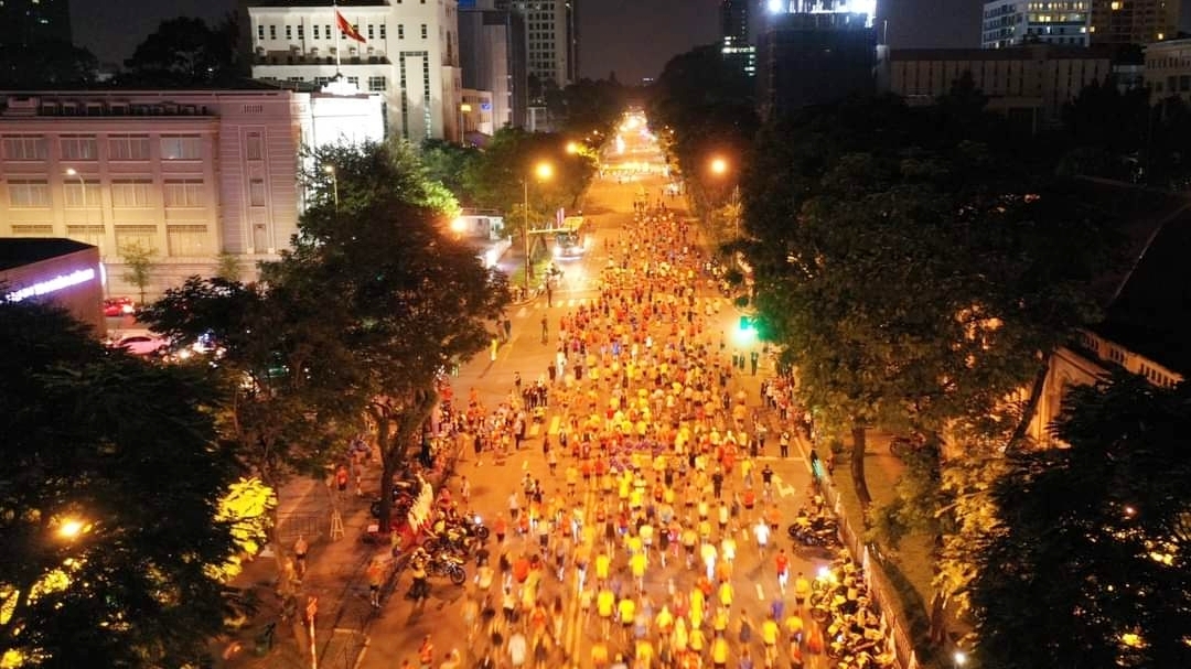 Giải năm nay thu hút 12.000 vận động viên.