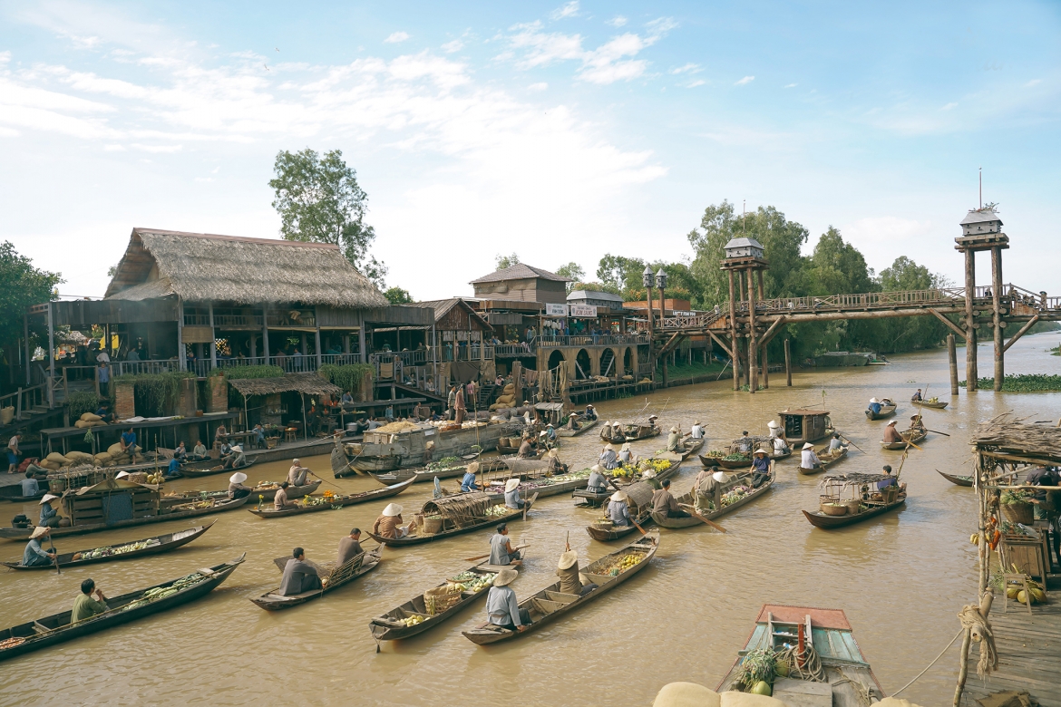 Bối cảnh hoành tráng của "Đất rừng phương Nam" phiên bản điện ảnh.