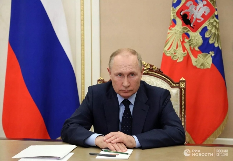 Tổng thống Nga Putin. Nguồn: Ria Novosti