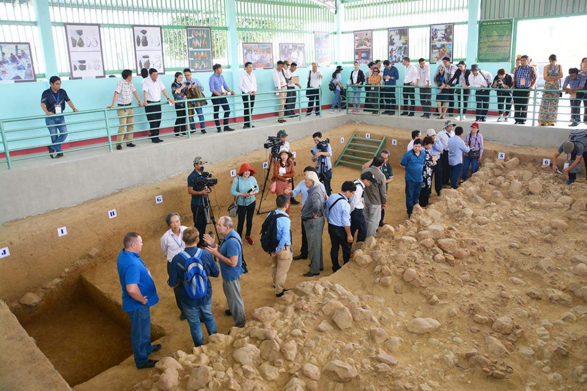 Di tích Rộc Tưng- Gò Đá (ảnh: Hoàng Ngọc- BGL).