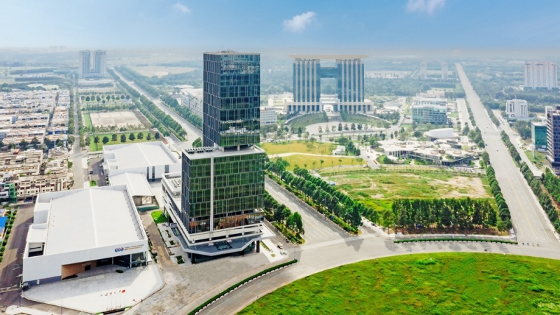 Thành phố mới Bình Dương "thay da đổi thịt" sau 10 năm hình thành.