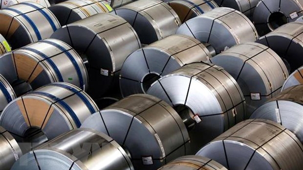 Bất kỳ loại thép và nhôm nào nhập khẩu vào Mỹ cũng đều phải chịu mức thuế 25% - Ảnh minh họa: TTXVN
