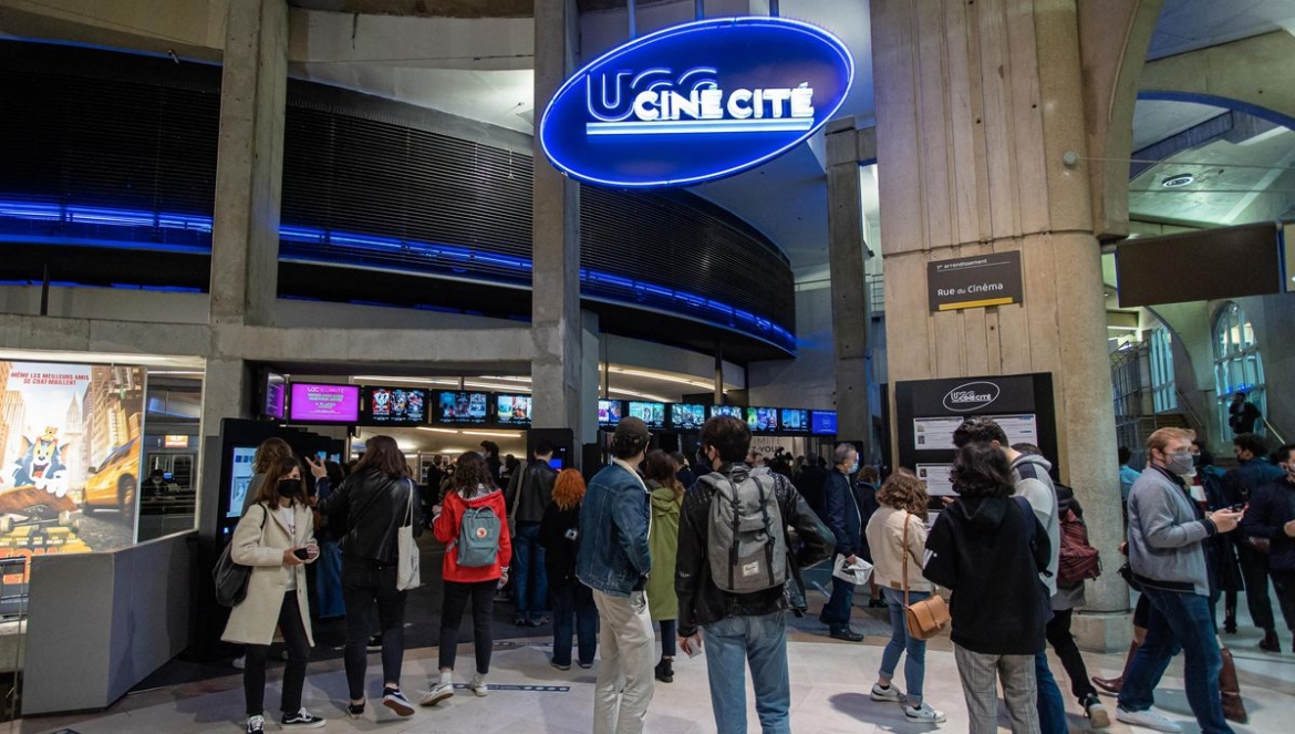 Rạp UGC Ciné Cité Les Halles ở Paris, Pháp. Nguồn: Maxppp - Aurelien Morissard/IP3Press