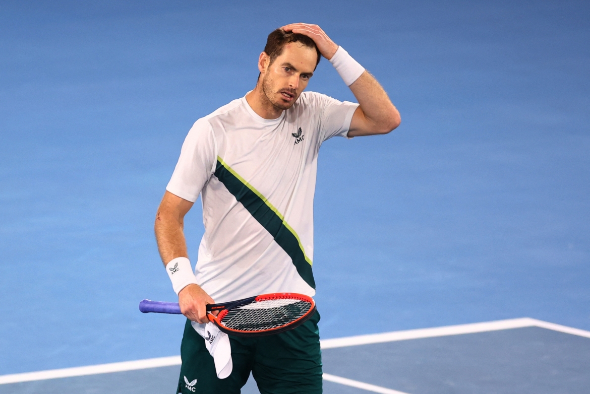 Andy Murray phải thi đấu đến 4h sáng mới có vé vào vòng 3 Australian Open 2023. (Ảnh: Reuters). 