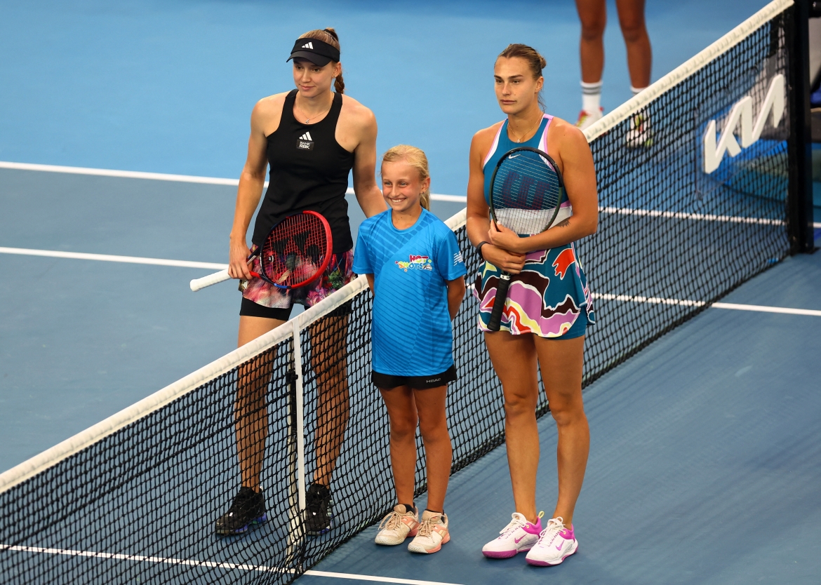 Chiều 28/1, trận chung kết đơn nữ giải quần vợt Australian Open 2023 đã diễn ra giữa Elena Rybakina (Kazakhstan) và Aryna Sabalenka (Belarus). 