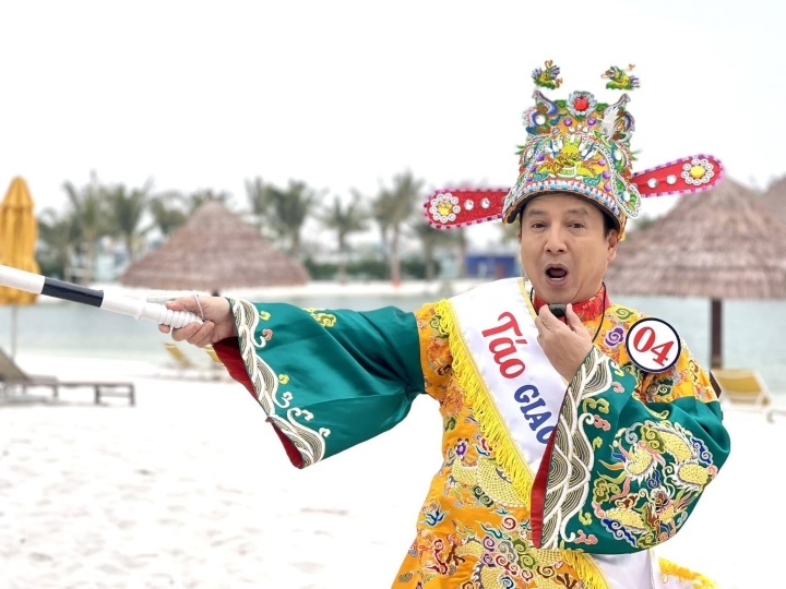NSƯT Chí Trung trở lại đóng Táo Giao thông. 