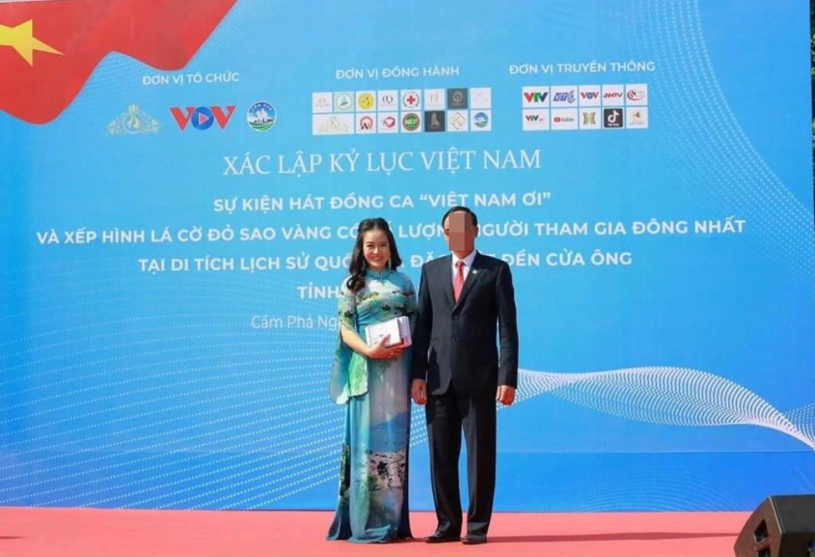 Đơn vị tổ chức sự kiện treo trái phép logo VOV