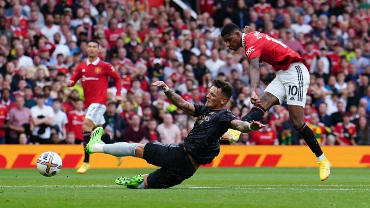 MU thắng Arsenal 3-1 ở lượt đi. (Ảnh: Reuters)