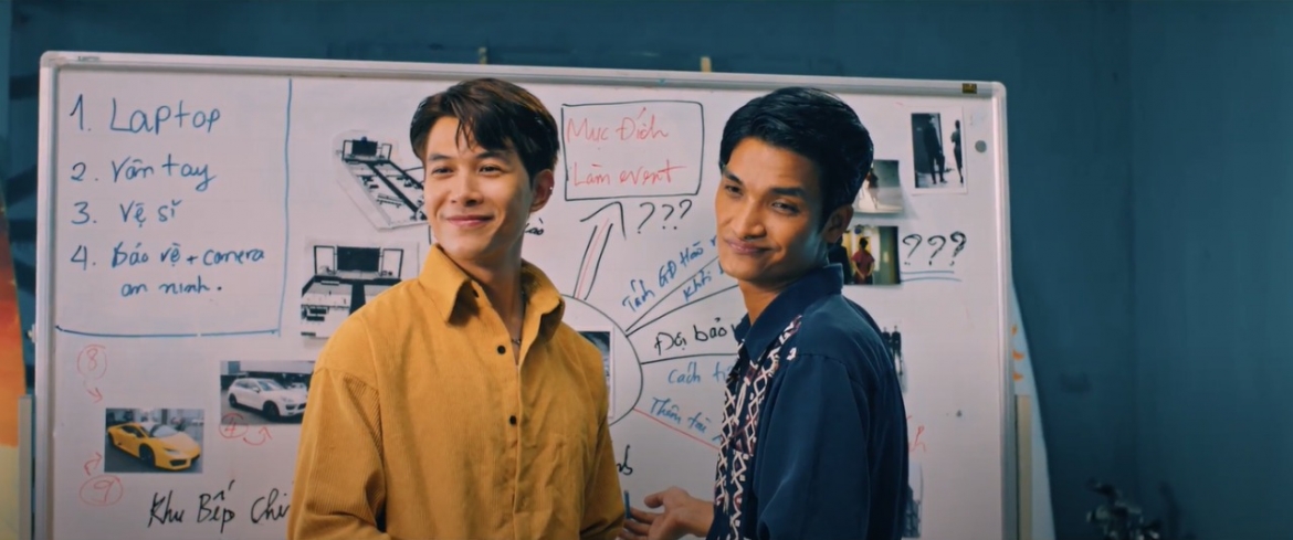 Trưởng nhóm Tú (Anh Tú) và “newbie làng lừa” Khoa (Mạc Văn Khoa)