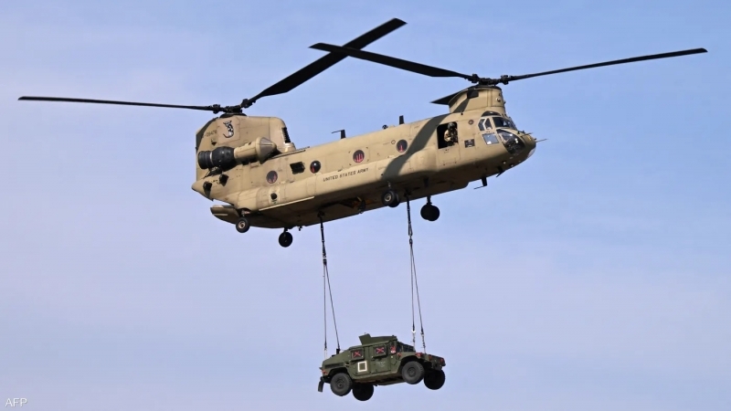 Mỹ sẽ chuyển giao cho Ai Cập mẫu trực thăng vận tải Chinook 47F với những tính năng độc đáo. Ảnh: AFP