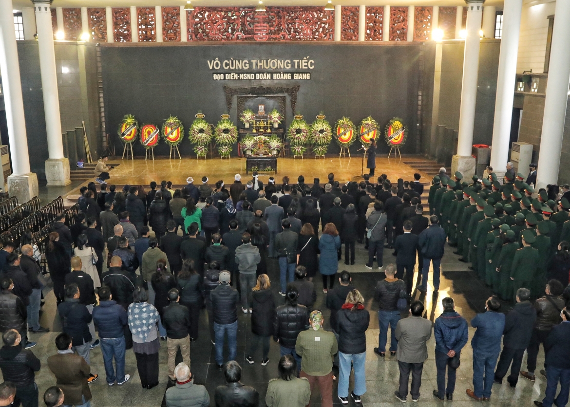 Lễ truy điệu NSND Doãn Hoàng Giang