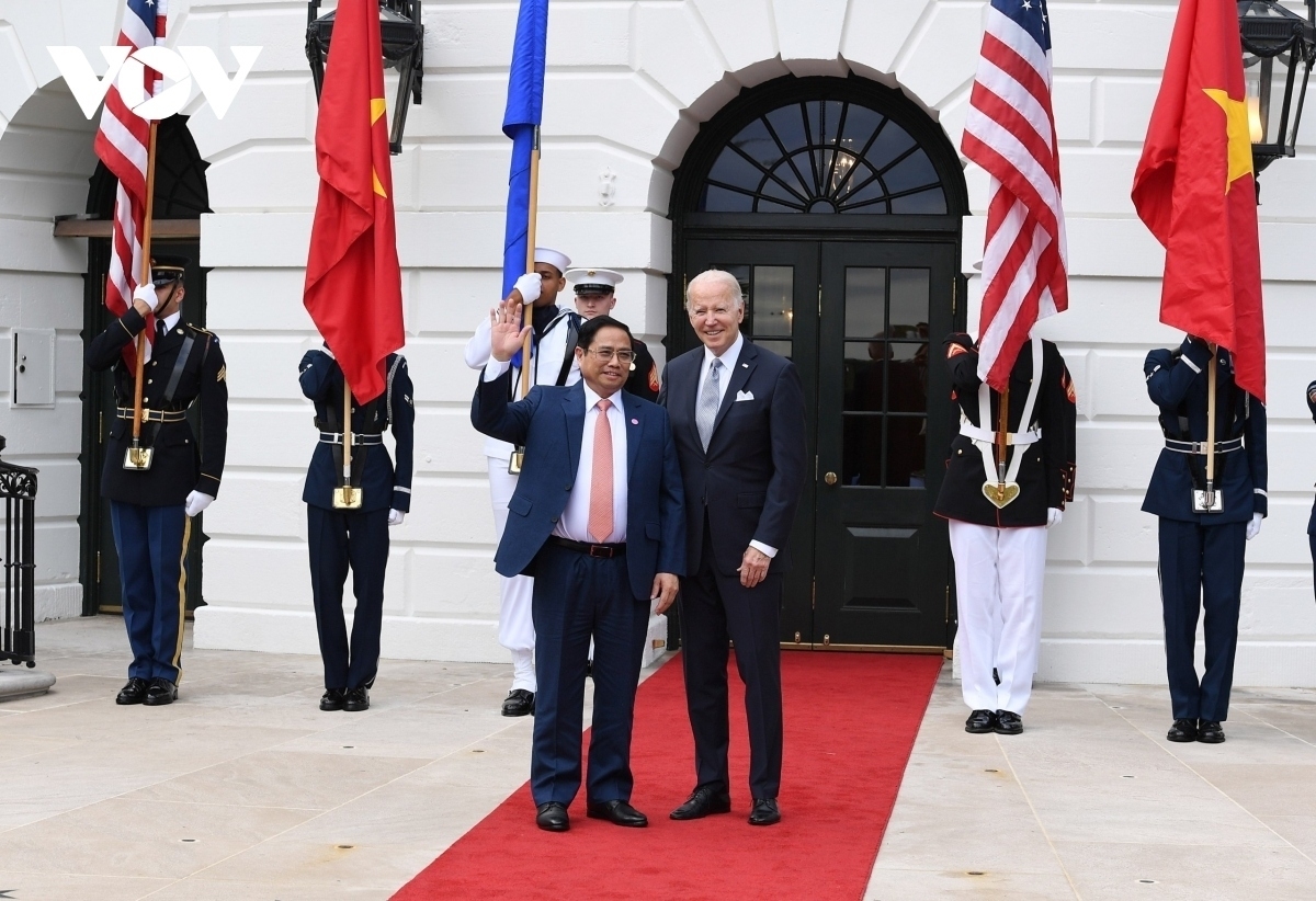 Thủ tướng Phạm Minh Chính và Tổng thống Hoa Kỳ Joe Biden